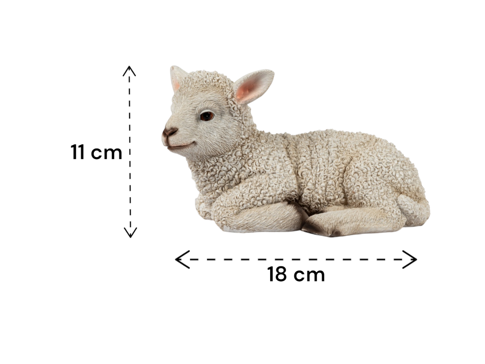 Oster-Lamm 18 cm - Charmante Dekoideen für Frühling und Ostern